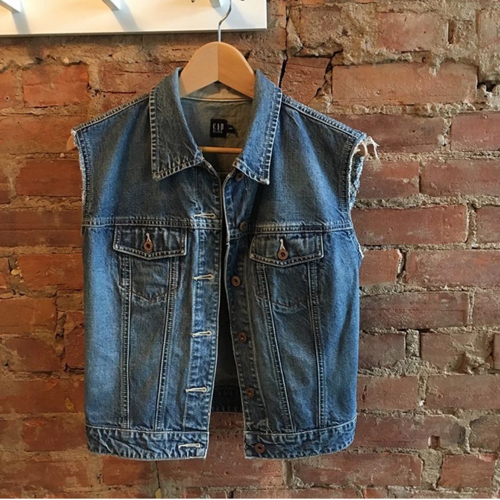 Denim vest